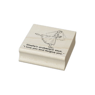 Sello De Caucho Itty Bitty Ballet Shop