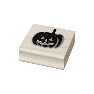 Sello De Caucho Jack-O-Lantern