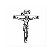 Jesús en el Crucifijo Católico Religioso