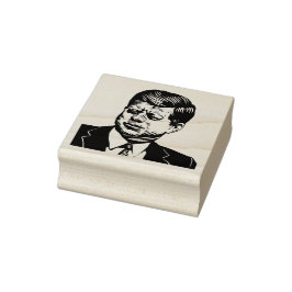 Sello De Caucho John F Kennedy Rubber Stamp