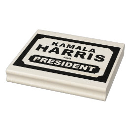 SELLO DE CAUCHO ¡KAMALA HARRIS PARA PRESIDENTE!