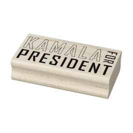 SELLO DE CAUCHO KAMALA PARA PRESIDENTE