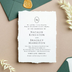 Sello De Caucho Kingston Elegant Monograma Typography Boda