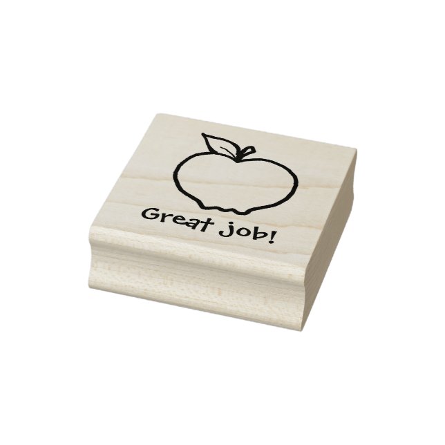 Sello De Caucho KiniArt Apple personalizado (Sello)