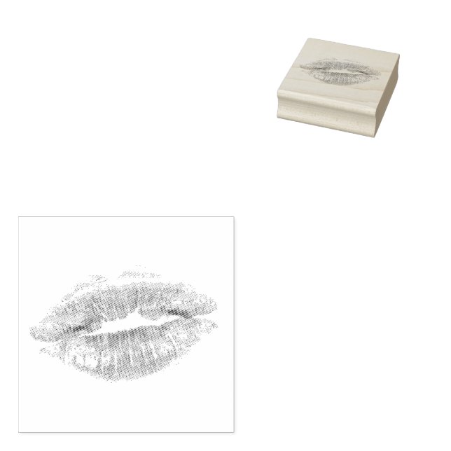 Sello De Caucho KISS | Marca de tinta (Sellado)
