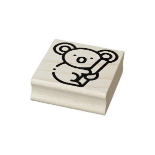 Sello De Caucho Koala