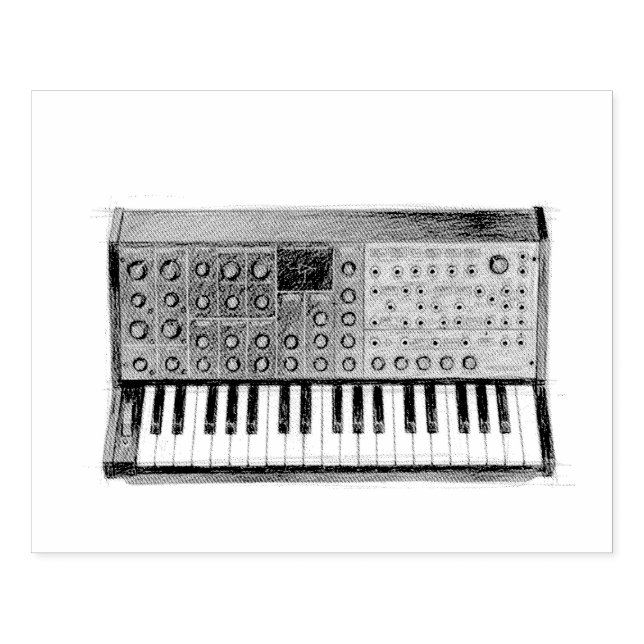 Sello De Caucho Korg MS 20 (Impresión)