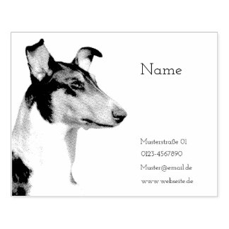 Sello De Caucho Kurzhaar Collie