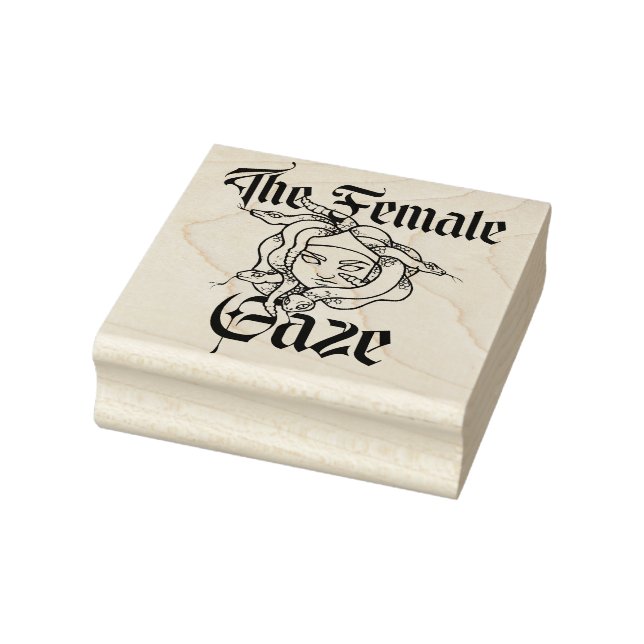 Sello De Caucho La feminista Gaze Medusa Gorgon (Sello)