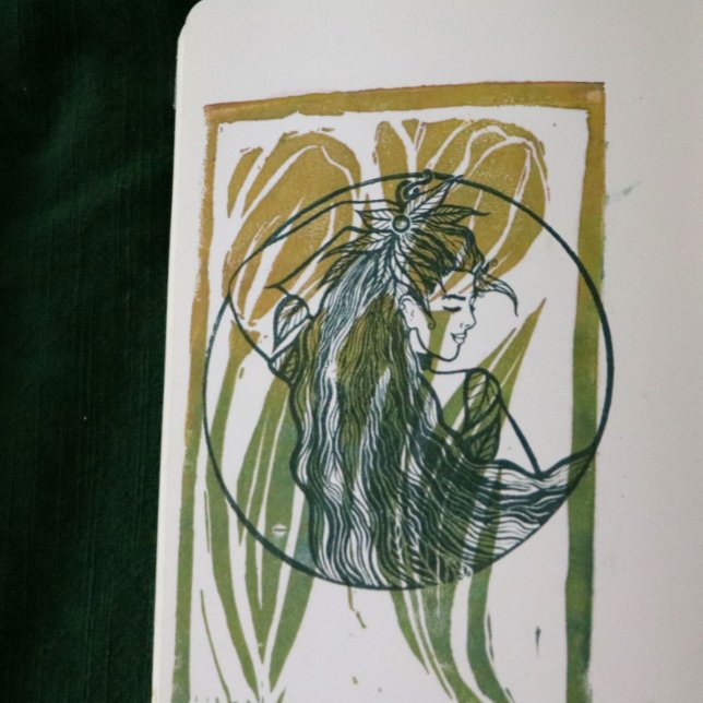 Sello De Caucho La naturaleza es mi Iglesia Diosa Druida (Subido por el creador)