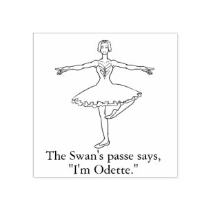 Sello De Caucho La pasión de Odette