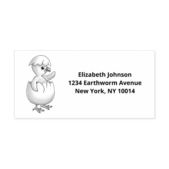 Sello De Caucho La recién eclipsada chica de Pascua (Impresión)