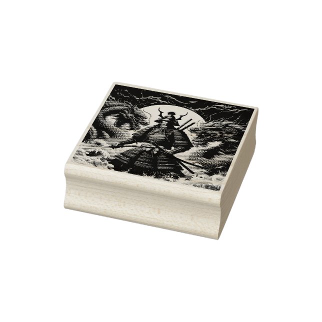 Sello De Caucho La samouraï et les dragons (Sello)