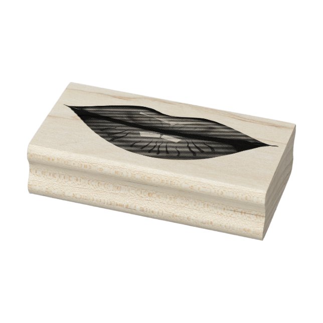 Sello De Caucho Labios (Sello)