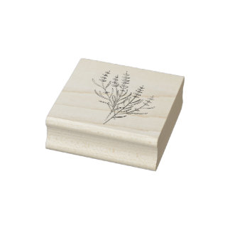 Sello De Caucho Lavender Sprigs Stamp