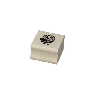 Sello De Caucho Lechuza Pequeña