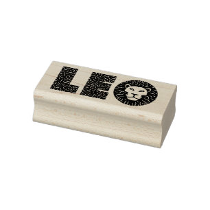 Sello De Caucho Leo