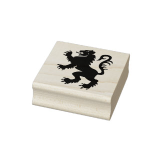 Sello De Caucho Leon Rampant Stamp