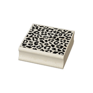 Sello De Caucho Leopard Pattern Print Leopard Pattern Print Rubber