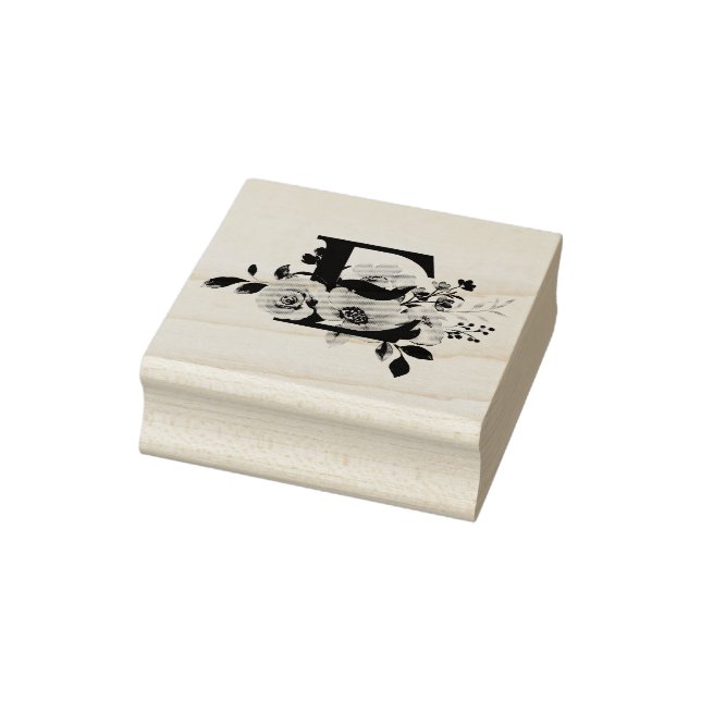 Sello De Caucho Letter E Rubber Stamp (Sello)