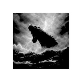 Sello De Caucho „Leviathan – Wächter der Tiefsee“ 