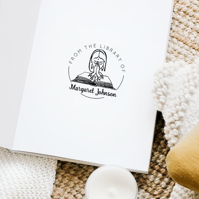 Sello De Caucho Libro de Namaste de la biblioteca de, (Subido por el creador)