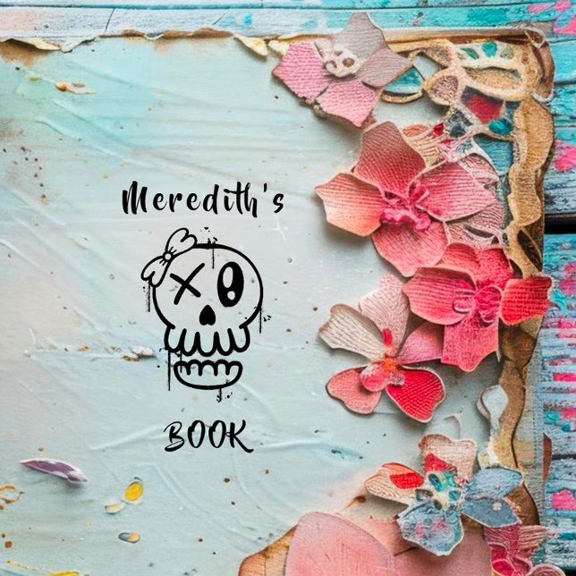 Sello De Caucho Libro de Personalizados góticos del Cráneo Urbano, (Subido por el creador)