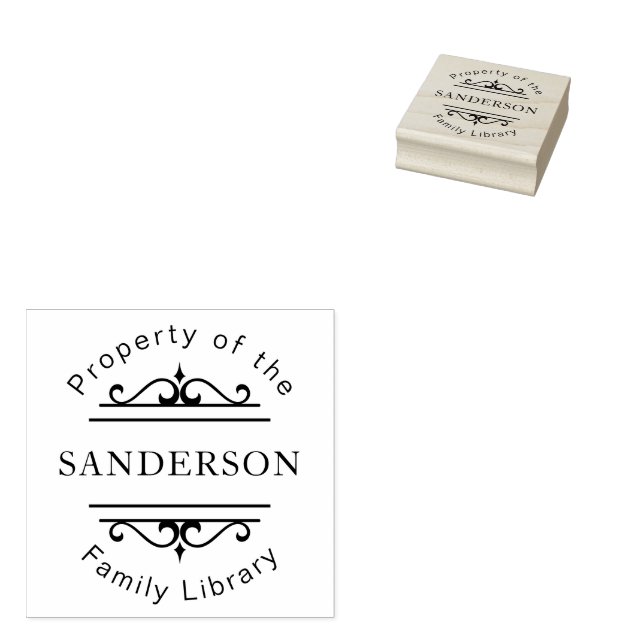 Sello de libro personalizado en relieve, sello de libro personalizado, sello  de biblioteca de