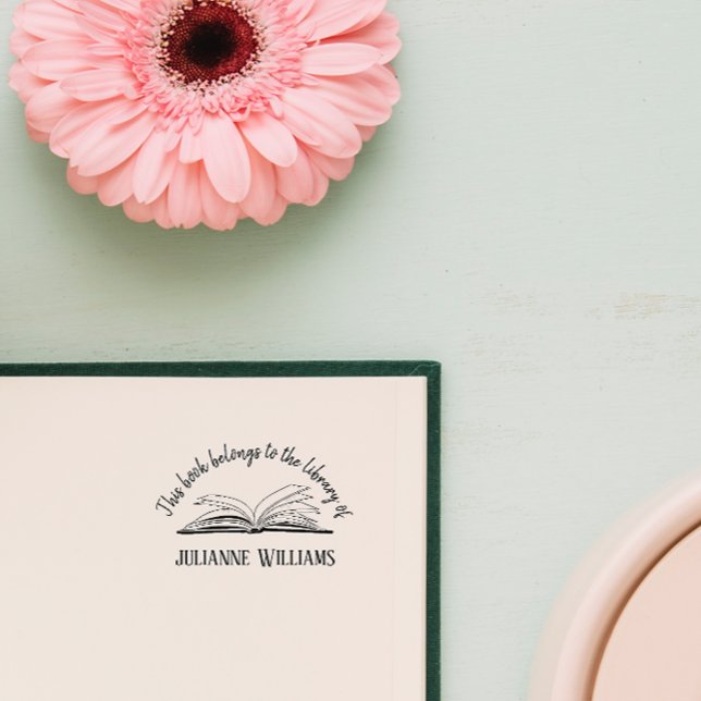 Sello De Caucho Libros de biblioteca de Personalizados manuscritos (Subido por el creador)