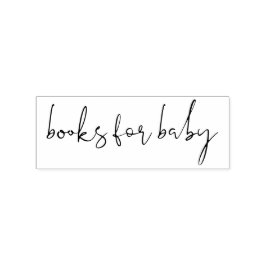 Sello De Caucho Libros de letras de escritura a mano para bebé
