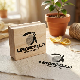 Sello De Caucho Limoncello