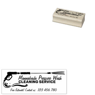 Sello De Caucho Limpieza Profunda con Hidrolavadora Black