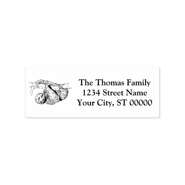 Sello De Caucho Litografía de dibujo de eslora #1 (Impresión)