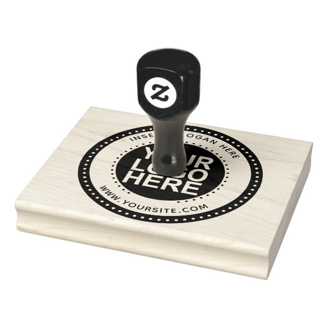 Sello De Caucho Logo de la Compañía Personalizado redonda (Sello)