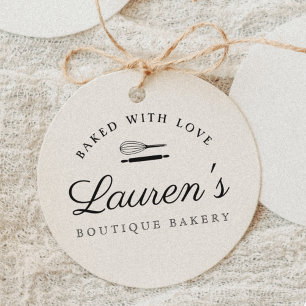 Sello De Caucho Logo de la panadería casera de estilo clásico