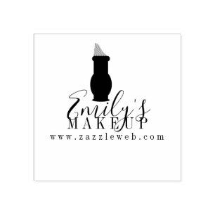 Sello De Caucho Logo de productos de maquillaje en línea