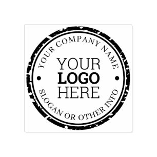 Sello De Caucho Logotipo comercial de personalizado