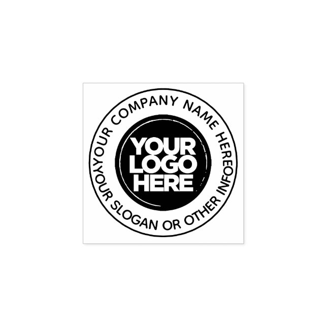 Sello De Caucho Logotipo comercial de personalizado (Impresión)