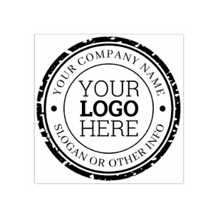 Sello De Caucho Logotipo comercial de personalizado