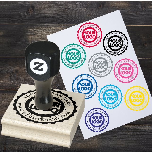 Sello De Caucho Logotipo comercial de personalizado (Subido por el creador)