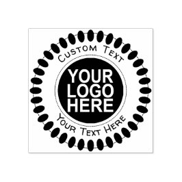 Sello De Caucho Logotipo comercial de personalizado