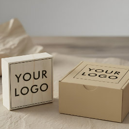 Sello De Caucho Logotipo comercial Tamaño completo Simple