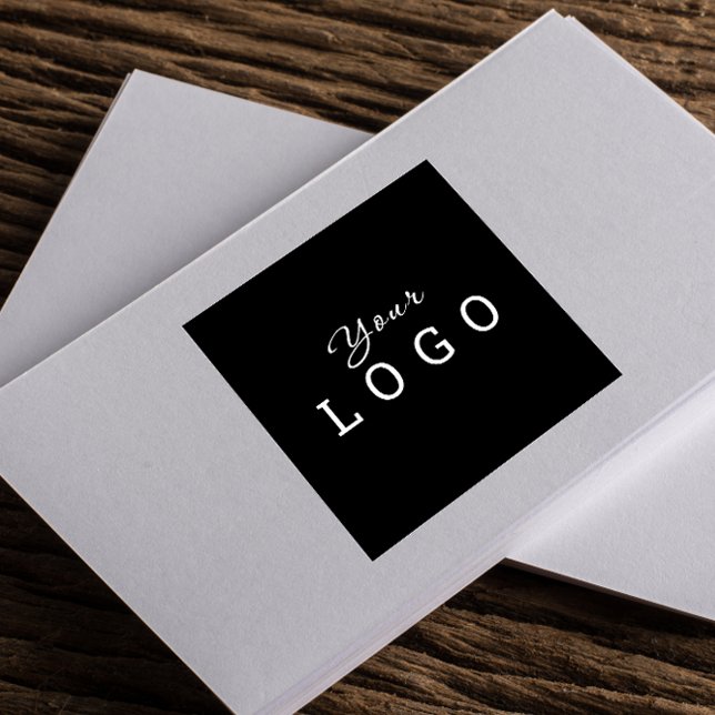 Sello De Caucho Logotipo de la Compañía de Personalizados Cuadrado (Subido por el creador)