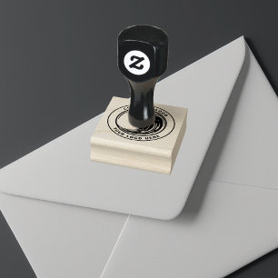 Sello De Caucho Logotipo de marca personalizado