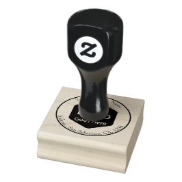 Sello De Caucho Logotipo de negocio personalizado
