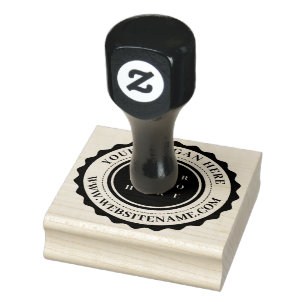 Sello De Caucho Logotipo Empresarial Personalizado