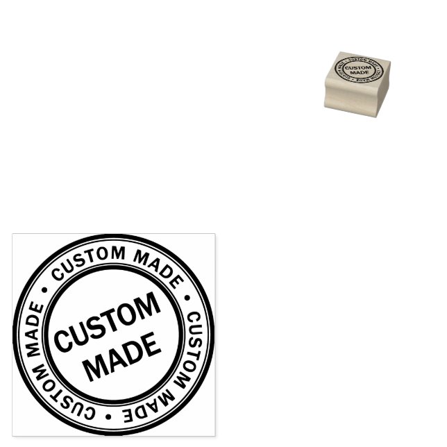 Sello De Caucho Logotipo para empresas personalizados Pequeñas (Sellado)