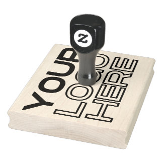 Sello De Caucho Logotipo personalizado de gran empresa XL
