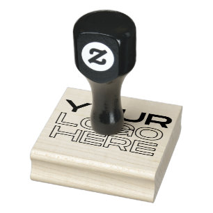 Sello De Caucho Logotipo personalizado de gran empresa XL