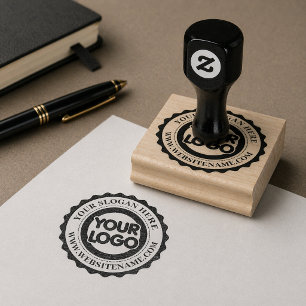 Sello De Caucho Logotipo personalizado de su empresa
